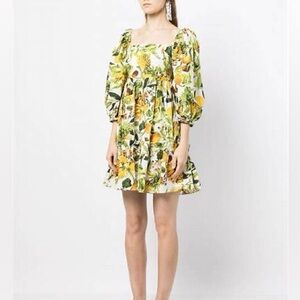 CARA CARA SIP SIP FRUIT-PRINT DRESS
